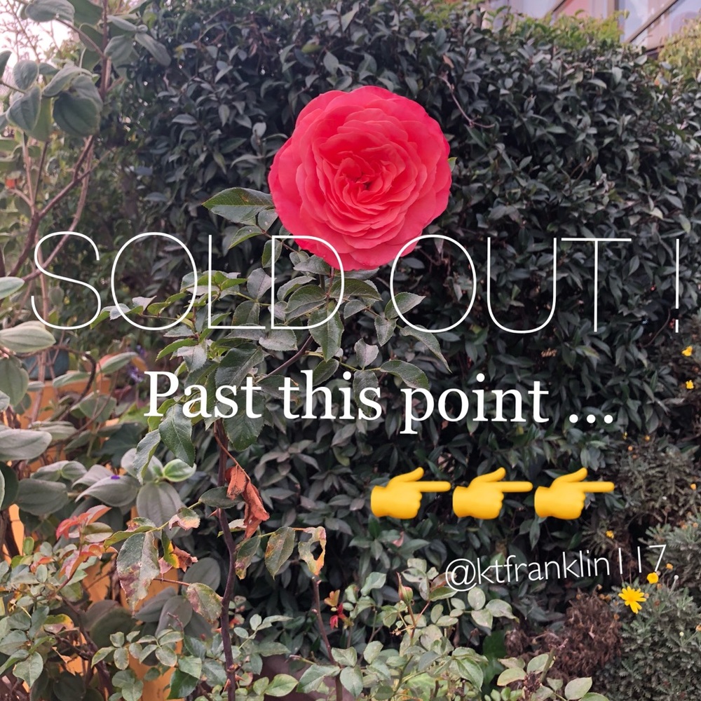 All Listings Sold Out Past This Point